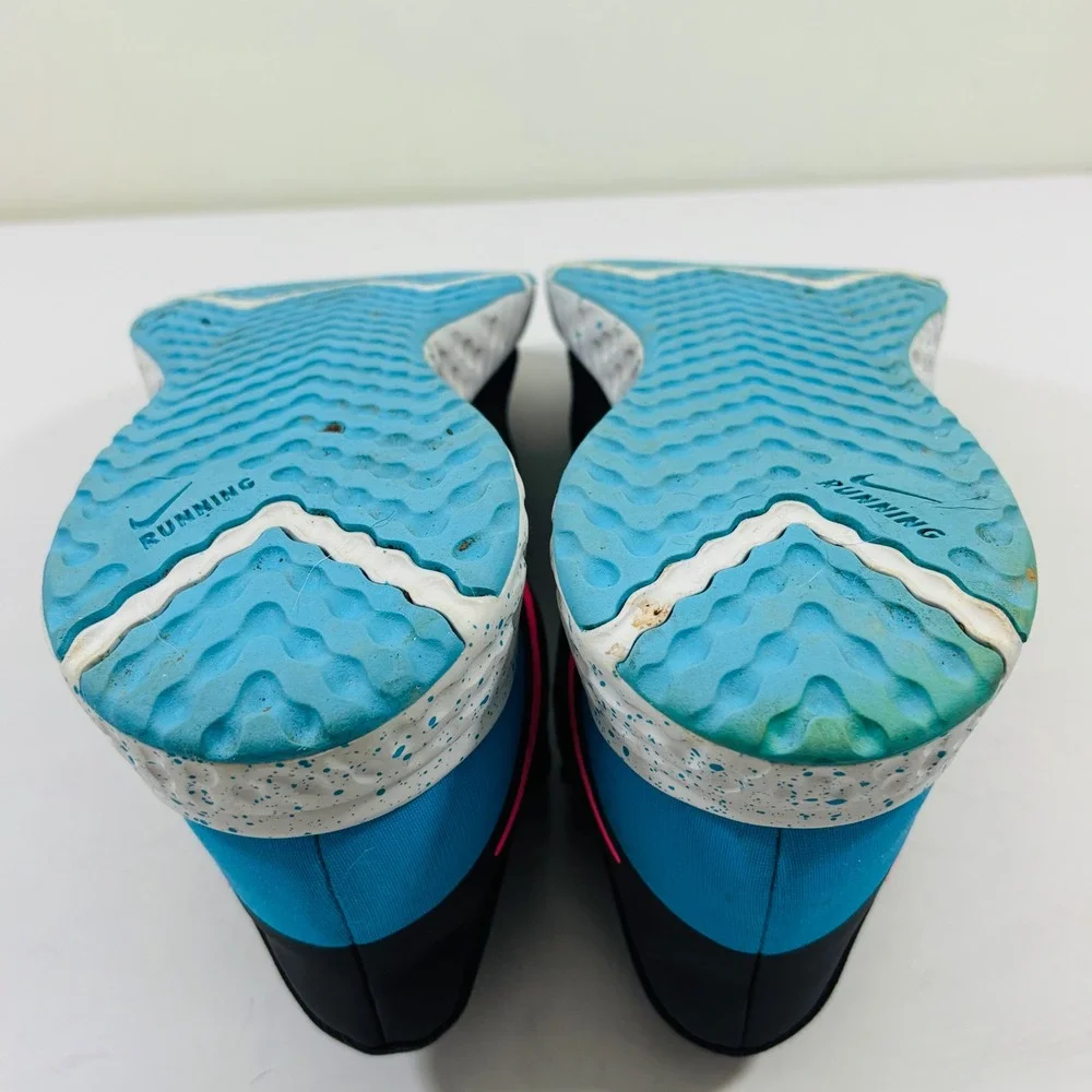 Nike Revolution 5 Thunder Gray Pink Blue Running Women's Shoes 9.5‎ CU4830 001